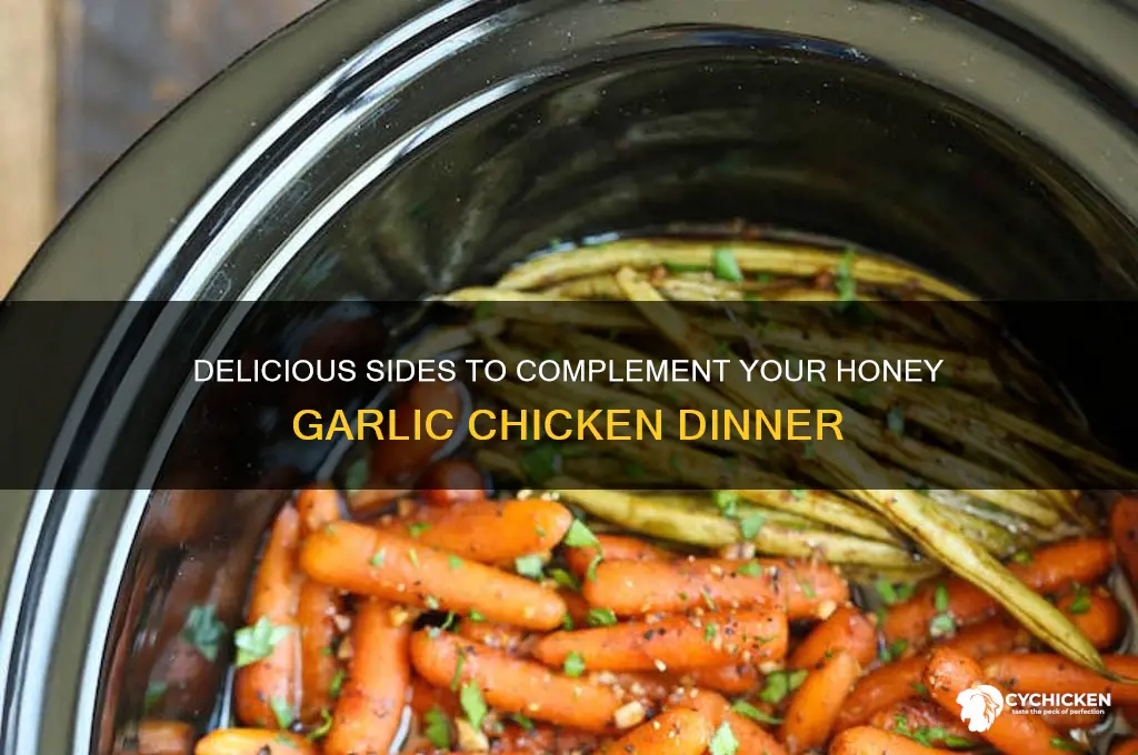 what to pair with honey garlic chicken