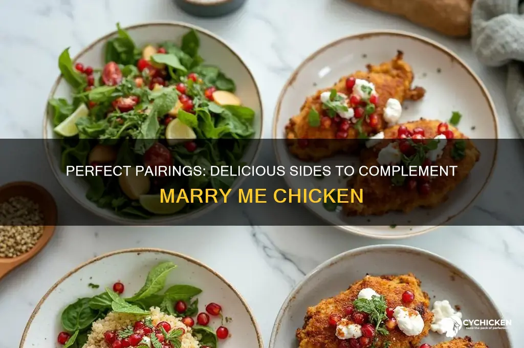 what to pair with marry me chicken