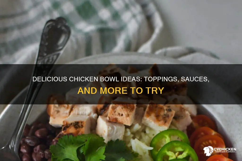 what to put in a chicken bowl