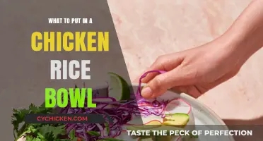Delicious Chicken Rice Bowl: Essential Ingredients for a Perfect Meal