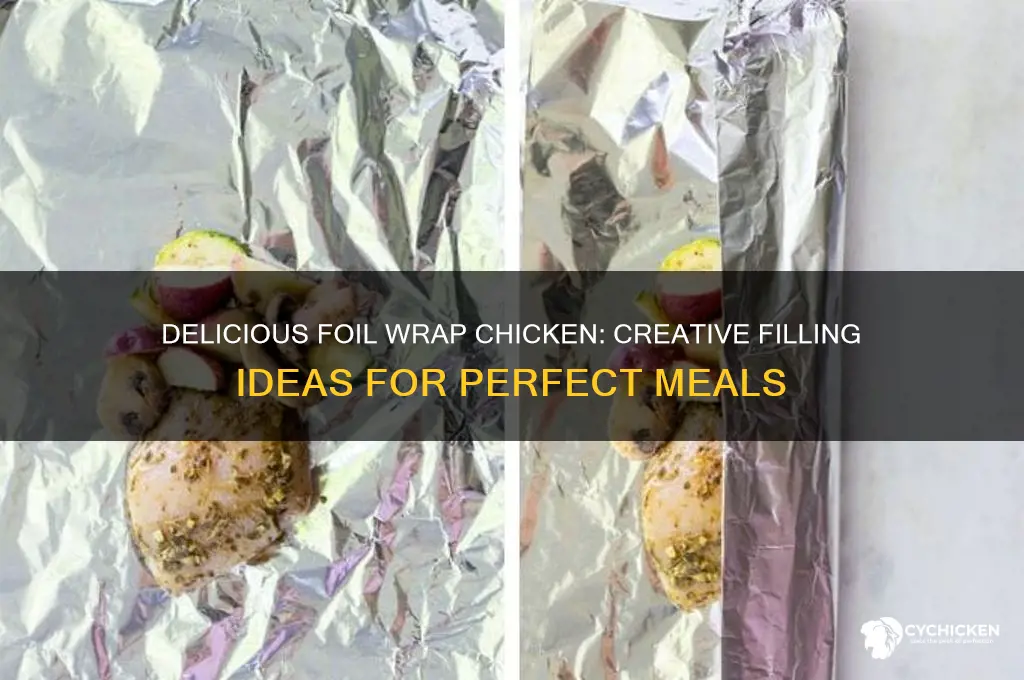 what to put in a foil wrap chicken