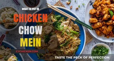 Perfect Chicken Chow Mein: Essential Ingredients for a Flavorful Stir-Fry