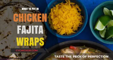 Delicious Chicken Fajita Wrap Fillings: Fresh, Flavorful, and Easy Ideas