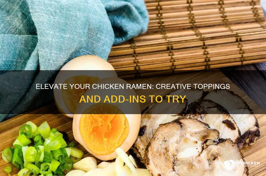 what to put in chicken flavored ramen noodles