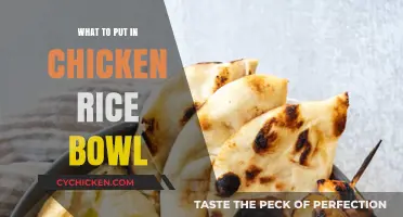 Delicious Chicken Rice Bowl: Essential Ingredients for a Perfect Meal