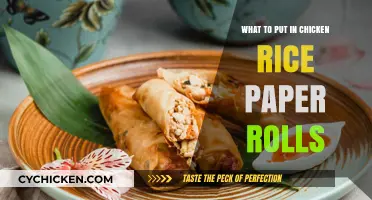 Delicious Chicken Rice Paper Rolls: Fresh Filling Ideas to Try