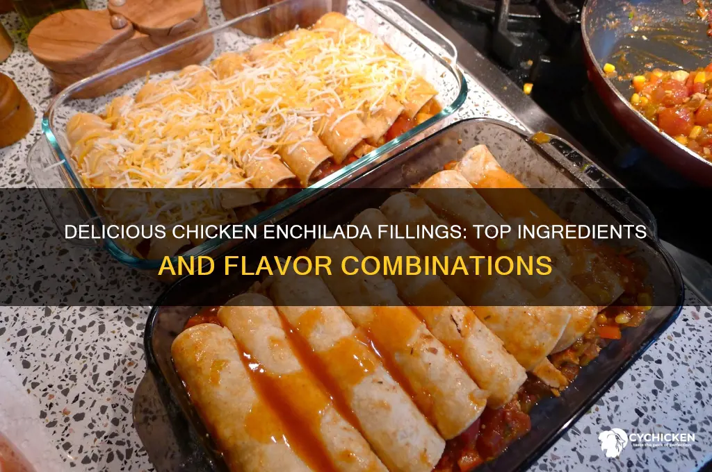 what to put in enchiladas for chicken