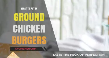 Flavorful Ground Chicken Burgers: Essential Ingredients for Juicy Perfection