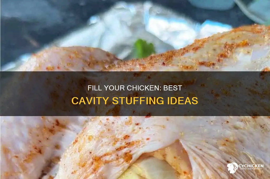 what to put in the cavity of a chicken
