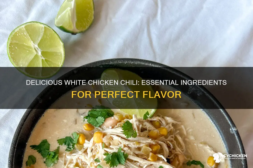 what to put in white chicken chili