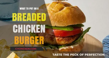 Perfect Toppings for Your Crispy Breaded Chicken Burger Delight