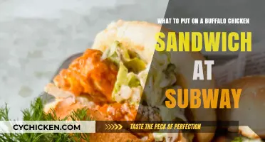 Perfect Buffalo Chicken Sandwich: Toppings to Try at Subway