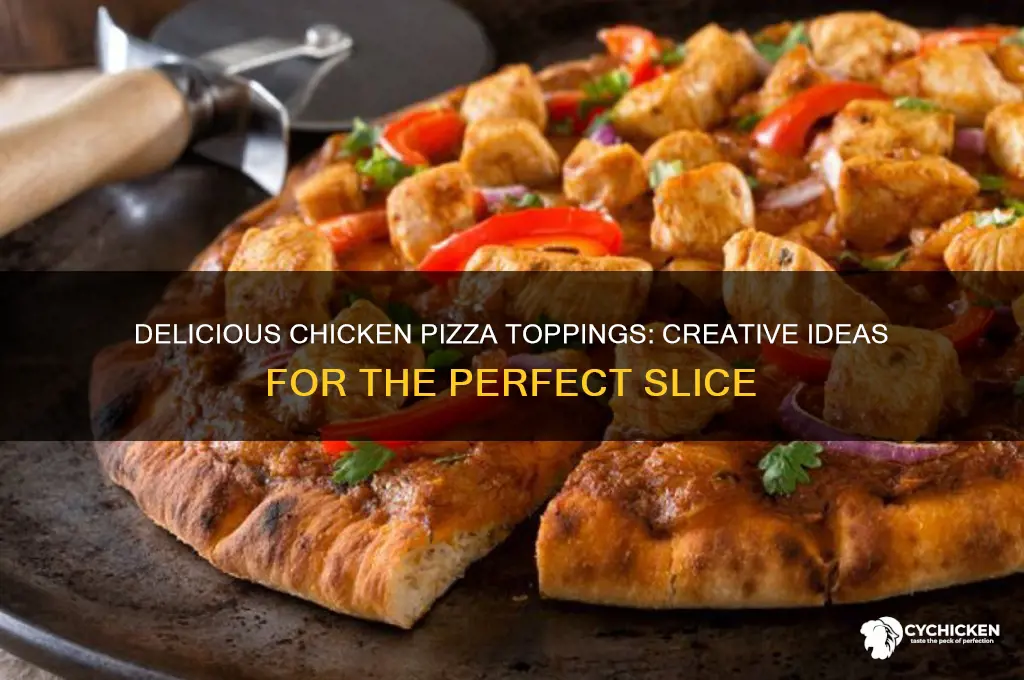 what to put on a chicken pizza