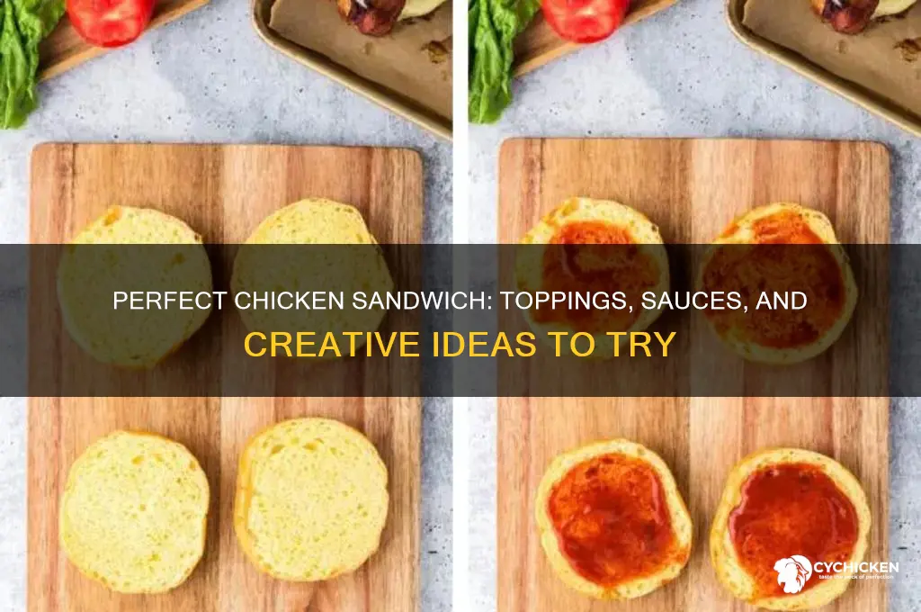 what to put on a chicken sandwhich