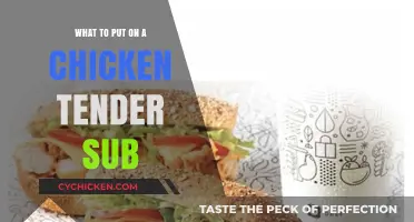 Perfect Chicken Tender Sub: Toppings, Sauces, and Tips for a Delicious Sandwich