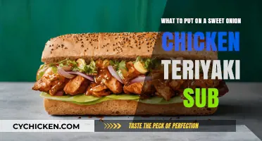Sweet Onion Chicken Teriyaki: Sub Sandwich Perfection