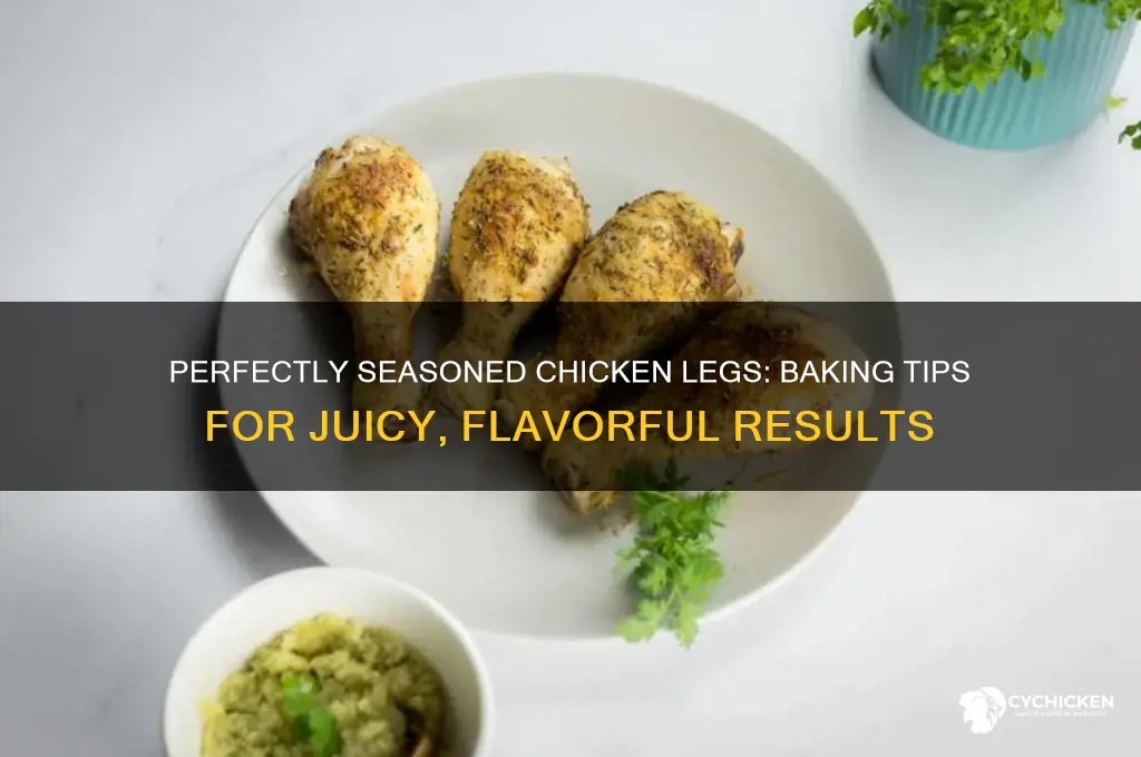 what to put on chicken legs before baking