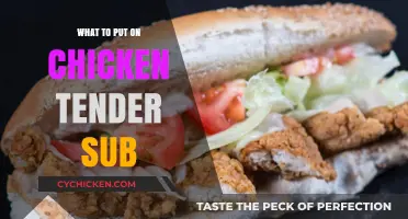 Perfect Chicken Tender Sub: Toppings, Sauces, and Tips for Ultimate Flavor