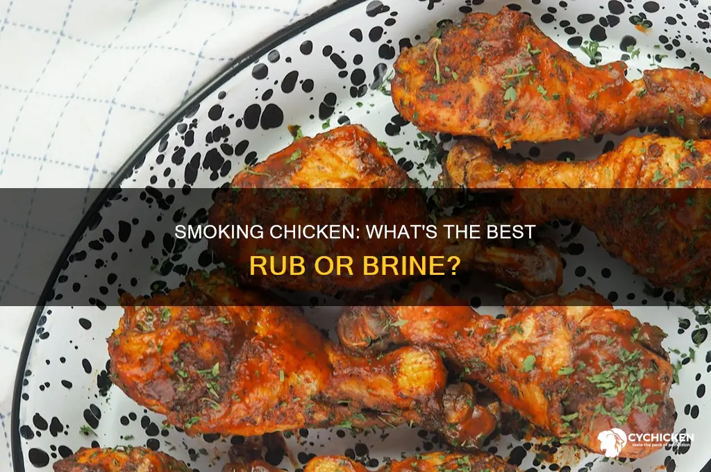 what to put on chicken when you smoke it