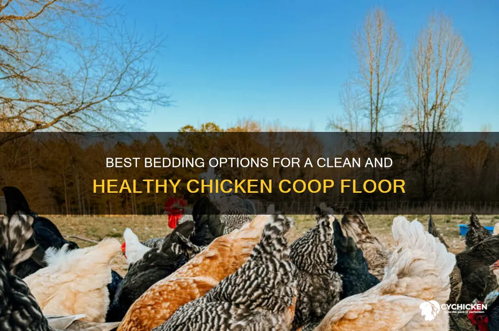 what to put on my chicken floor