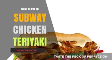 Perfect Subway Chicken Teriyaki: Toppings, Sauces, and Tips for a Delicious Sub
