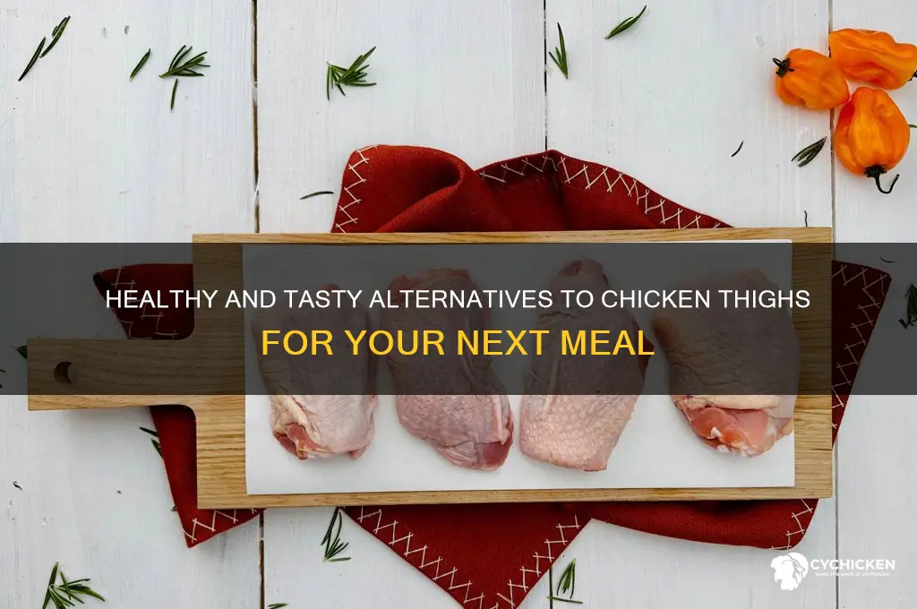 what to replace chicken thighs with