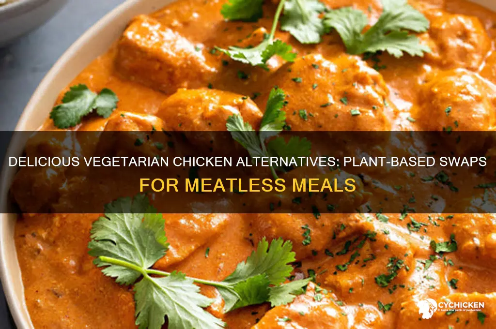 what to replace chicken with for vegetarians