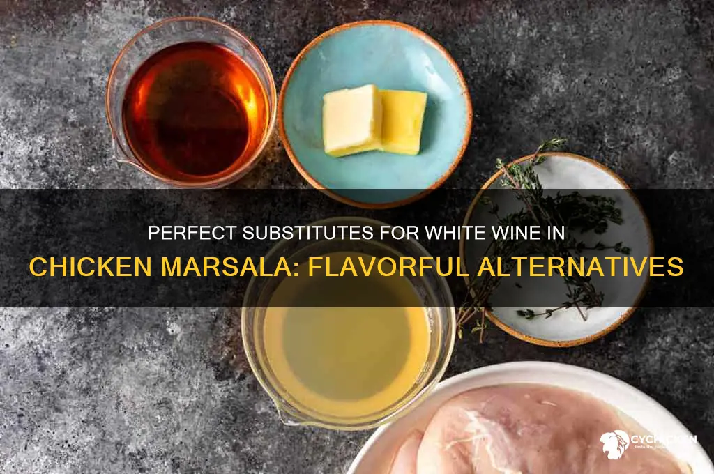 what to replace white wine for chicken marsala
