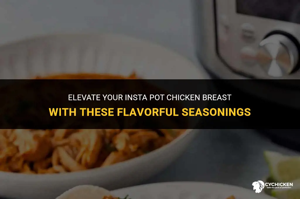 what to season chicken breast with for insta pot