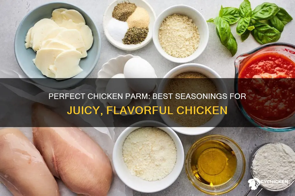 what to season chicken for chicken parm with