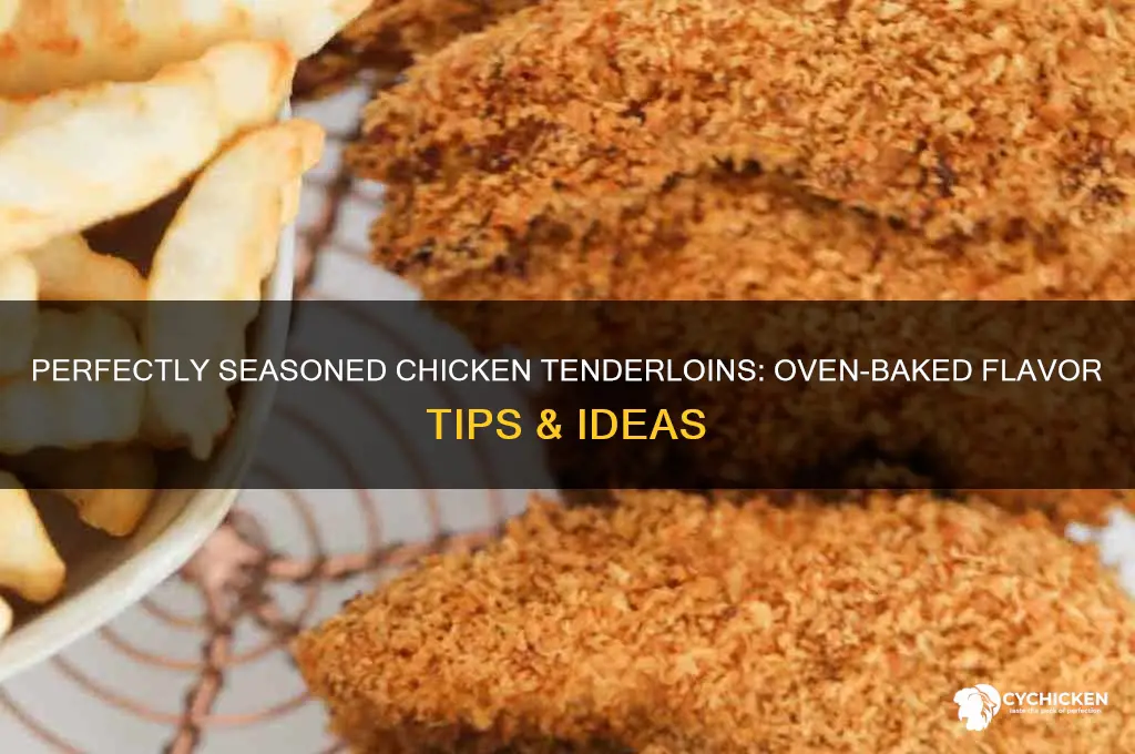 what to season chicken tenderloins with for overn