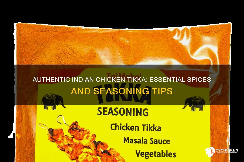 what to season chicken tikka with indian style