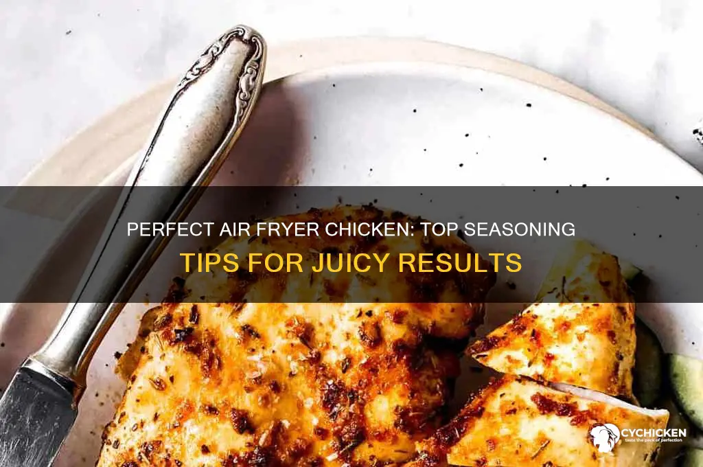 what to season chicken with for air fryer