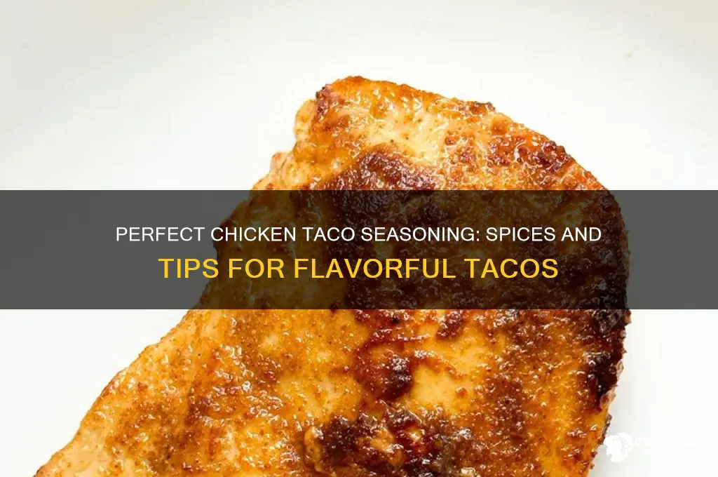 what to season chicken with for chicken tacos