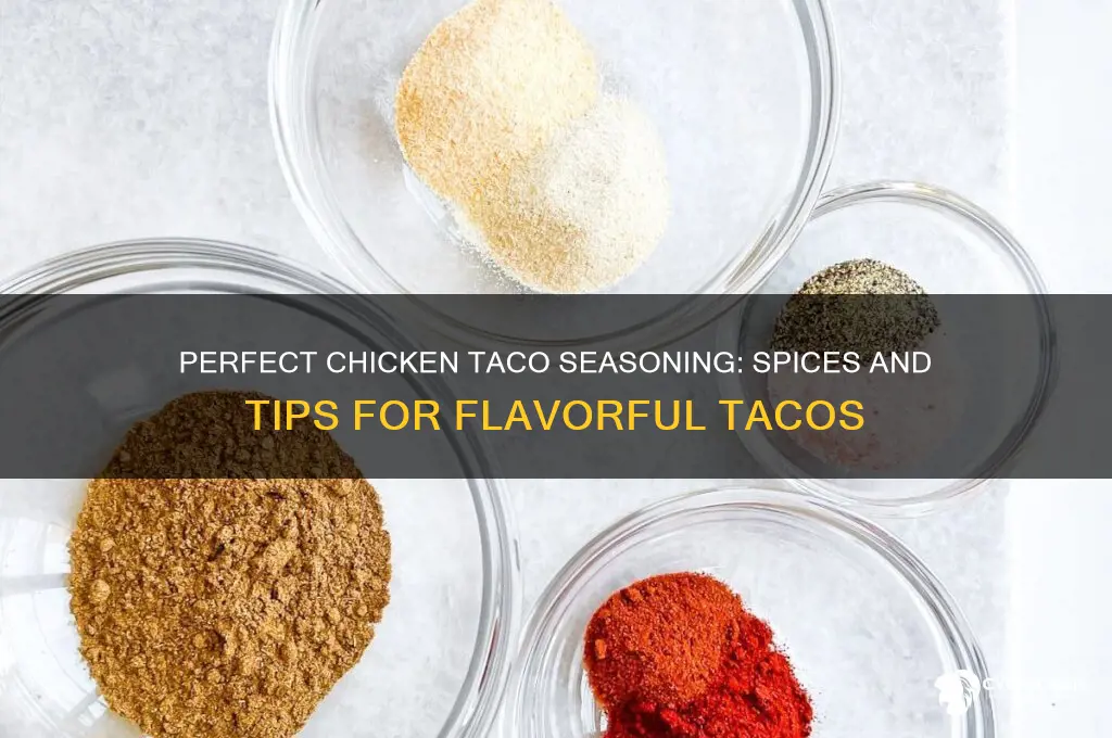 what to season chicken with for tacos