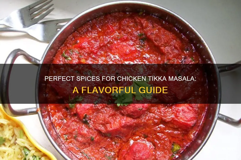what to season chicken with for tikka masala