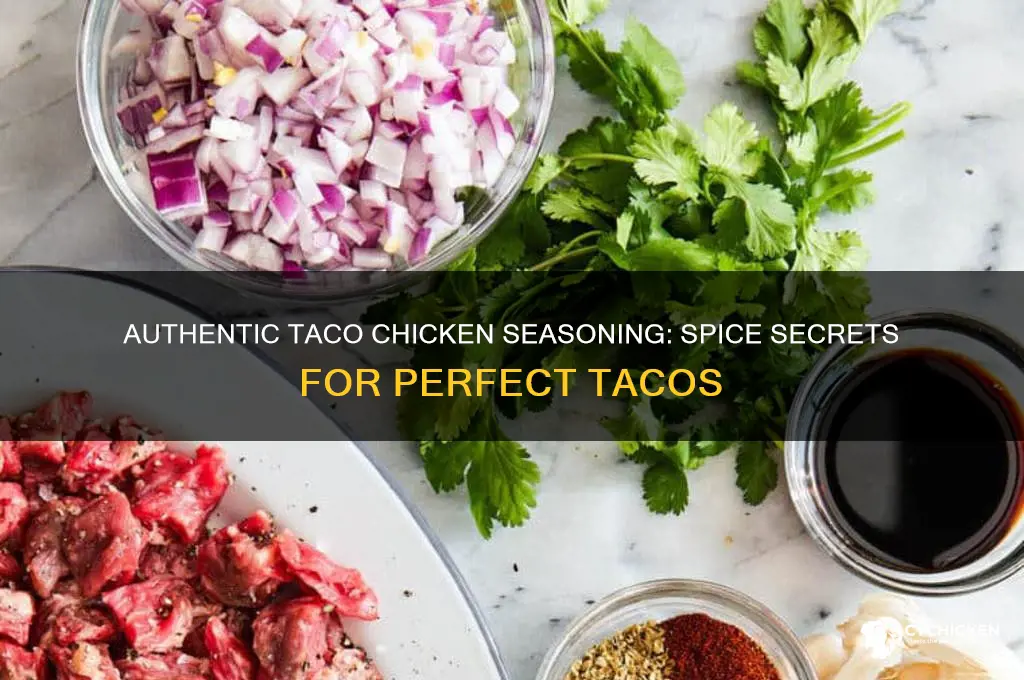 what to season chicken withfor autheentic tacos