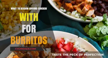 Flavorful Ground Chicken Seasoning Ideas for Perfect Burritos