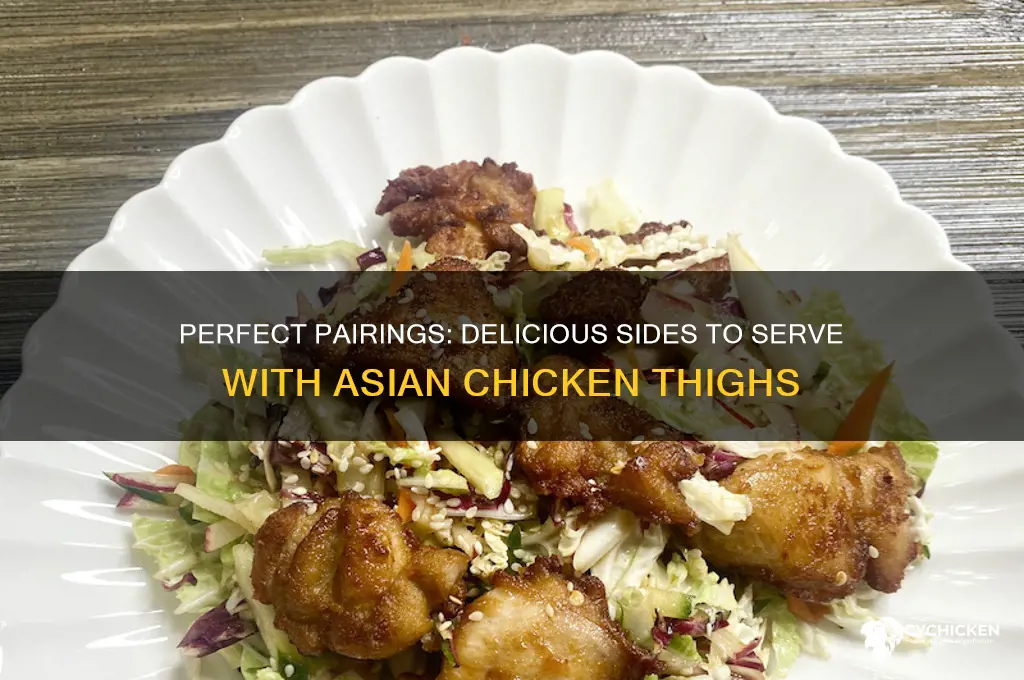 what to serve with asian chicken thighs