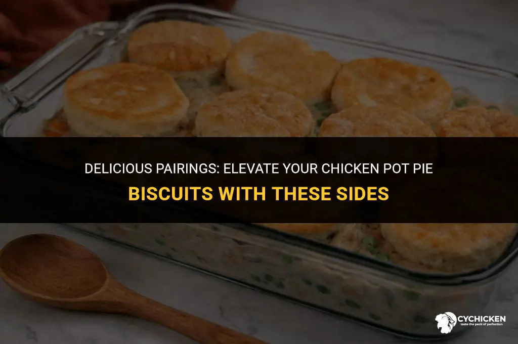 what to serve with chicken pot pie biscuits