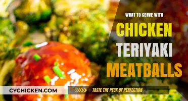 Delicious Pairings: What to Serve with Chicken Teriyaki Meatballs
