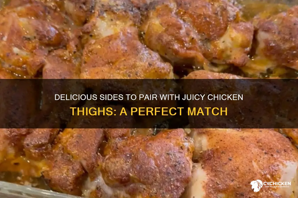 what to serve with chicken thighs