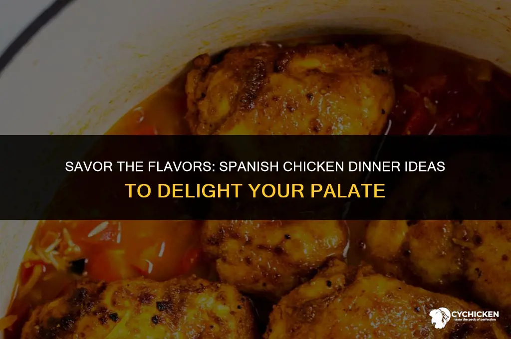 what to serve with chicken tonight spanish chicken