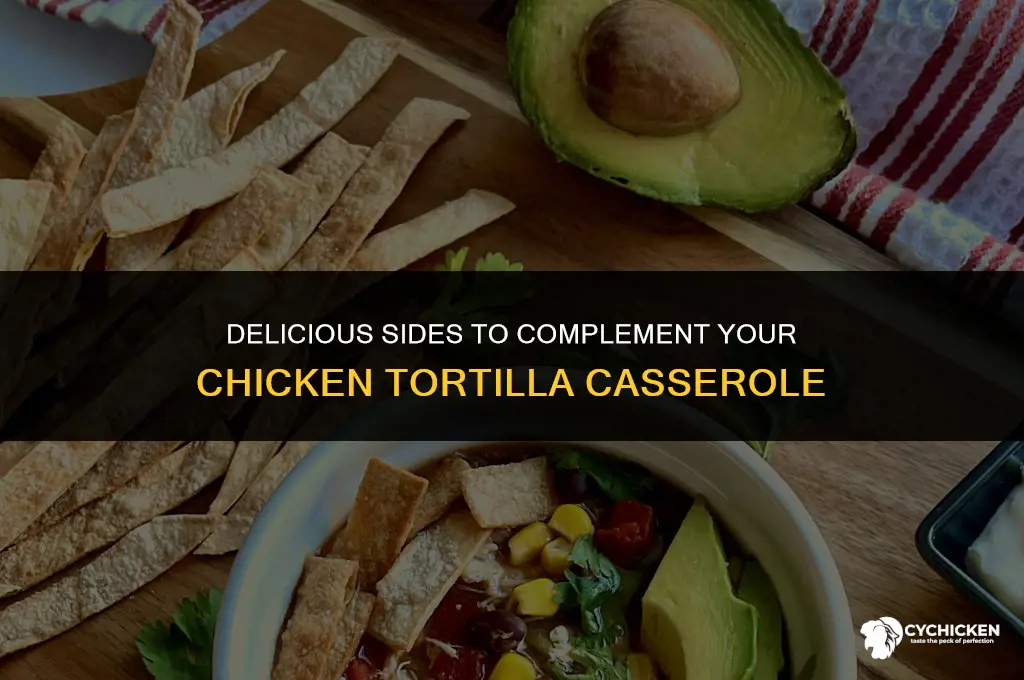 what to serve with chicken tortilla casserole