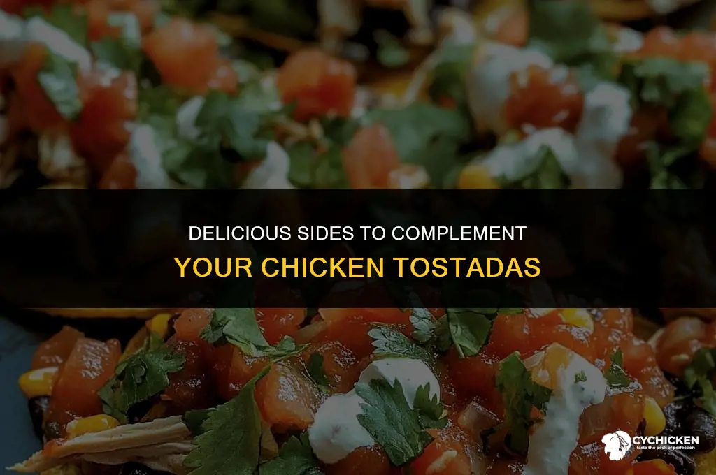 what to serve with chicken tostadas