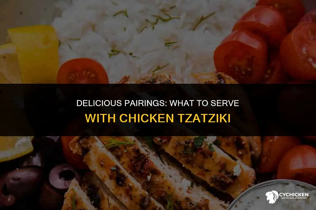 what to serve with chicken tzatziki