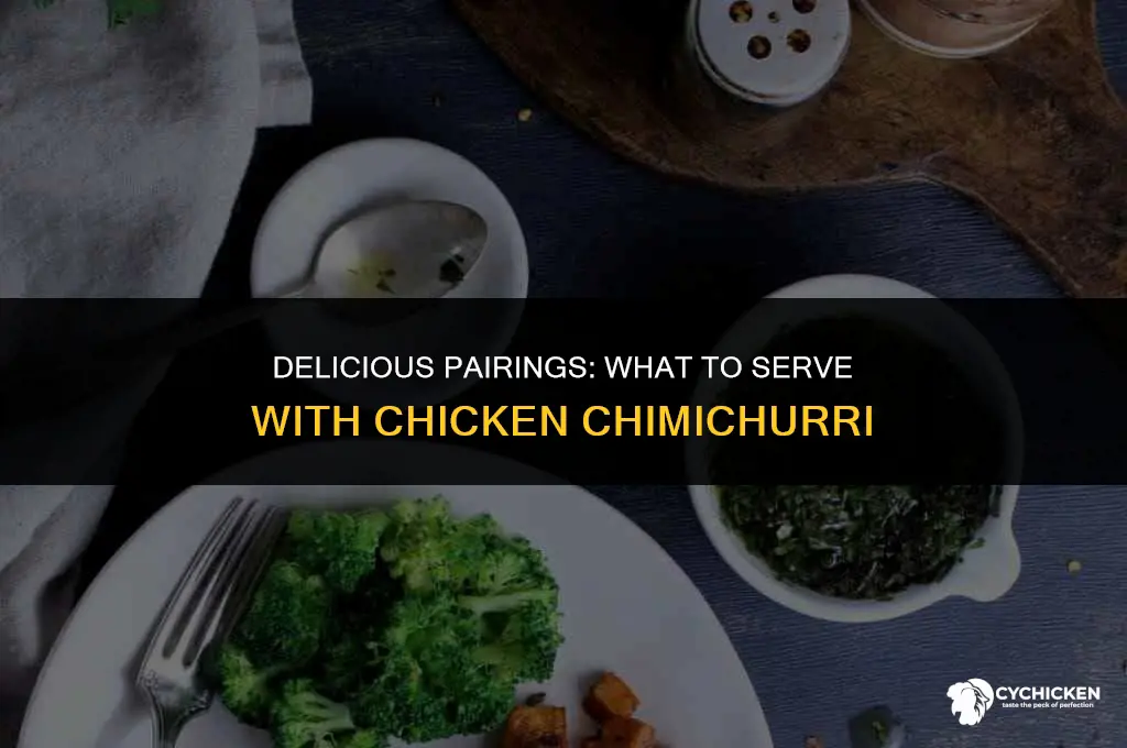 what to serve with chicken with chimichurri
