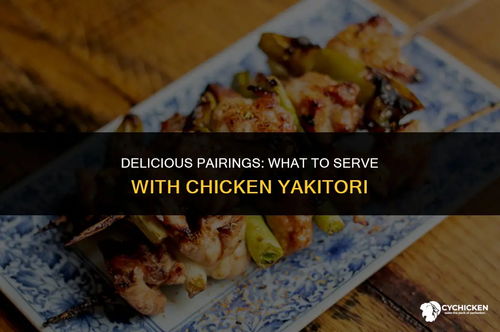 what to serve with chicken yakitori