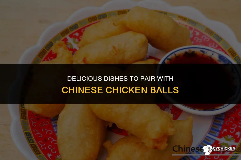 what to serve with chinese chicken balls