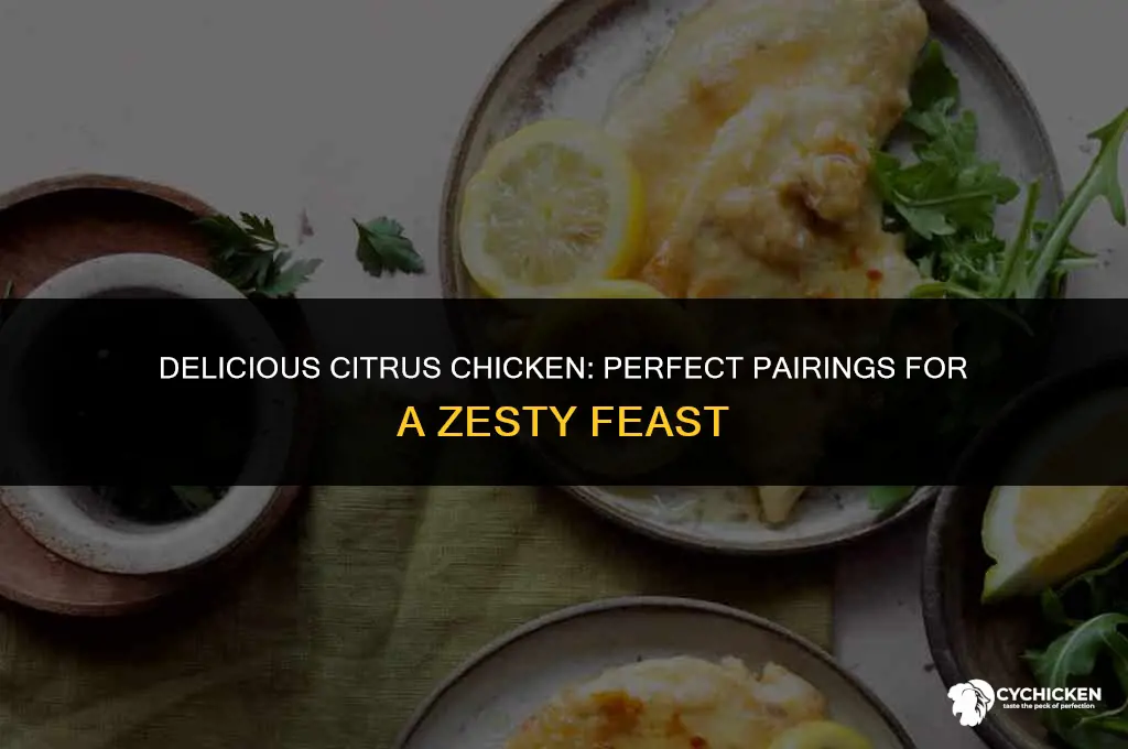 what to serve with citrus chicken